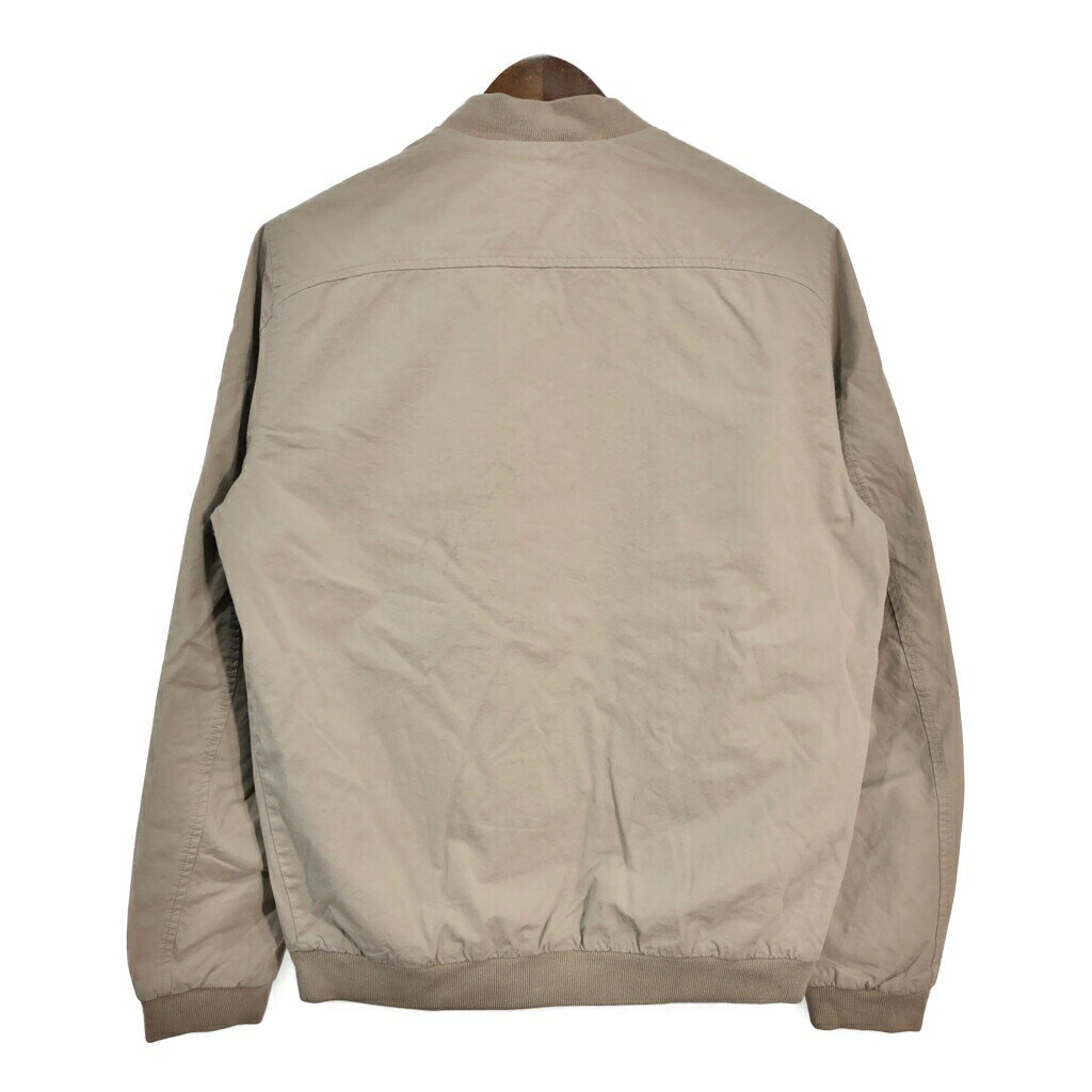 LACOSTE ラコステ リバーシブル ブルゾンジャケット ベージュ (メンズ 50/4) 中古 古着 R9899