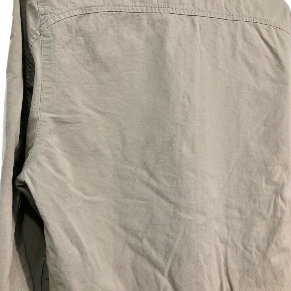 LACOSTE ラコステ リバーシブル ブルゾンジャケット ベージュ (メンズ 50/4) 中古 古着 R9899