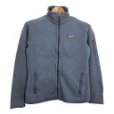 patagonia パタゴニア ベターセーター フリースジャケット アウトドア ネイビー (レディース S) 中古 古着 S0075