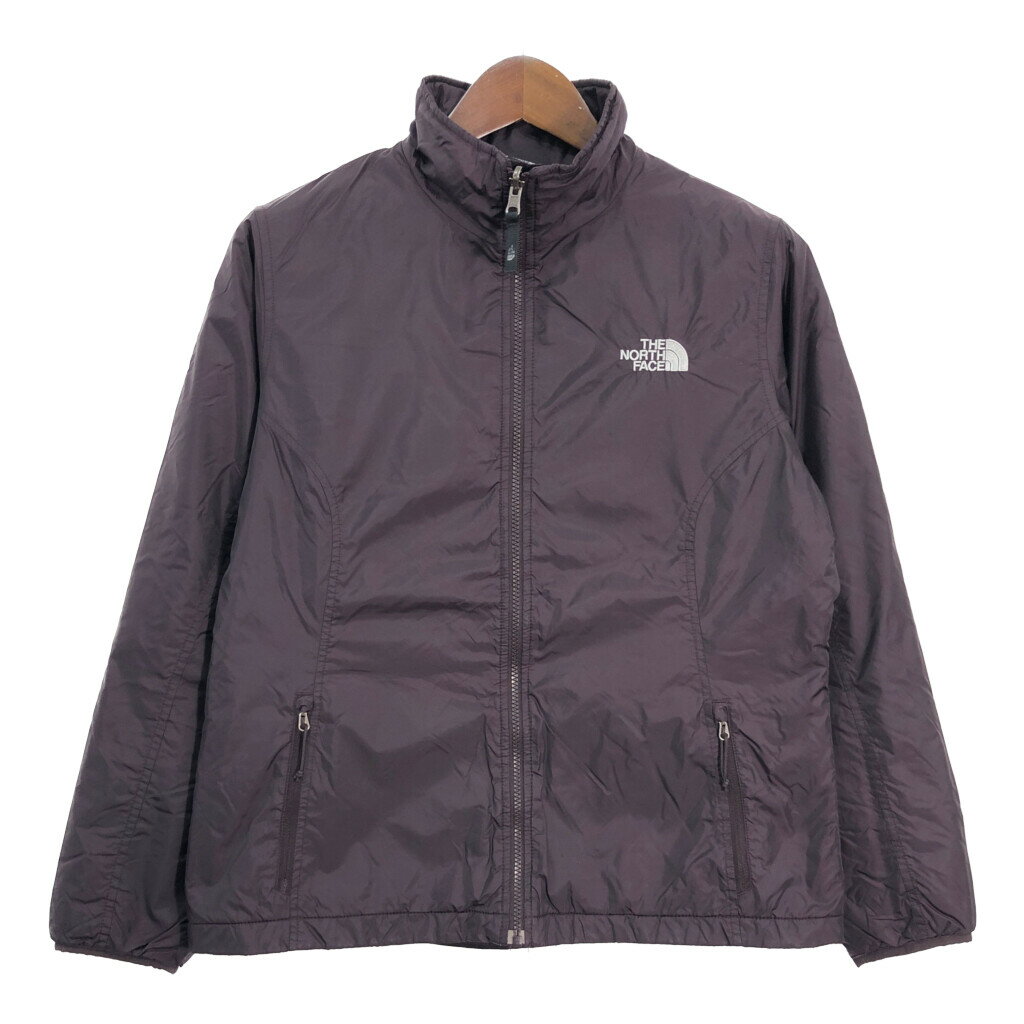 THE NORTH FACE ノースフェイス 中綿 ナイロン ジャケット アウトドア ワインレッド (レディース L相当) 中古 古着 S0209