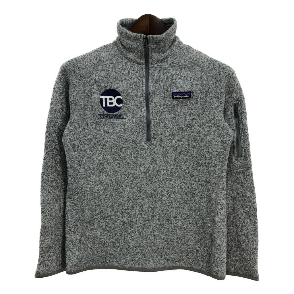 patagonia パタゴニア ベターセーター フリースジャケット アウトドア グレー (レディース M) 中古 古着 S0509