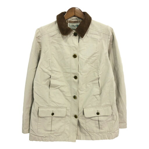 L.L.Bean エルエルビーン ハンティングジャケット アウトドア ベージュ (メンズ M) 中古 古着 S0708 L.L.Bean エルエルビーン ハンティングジャケット アウトドア ベージュ (メンズ M) 中古 古着 S0708