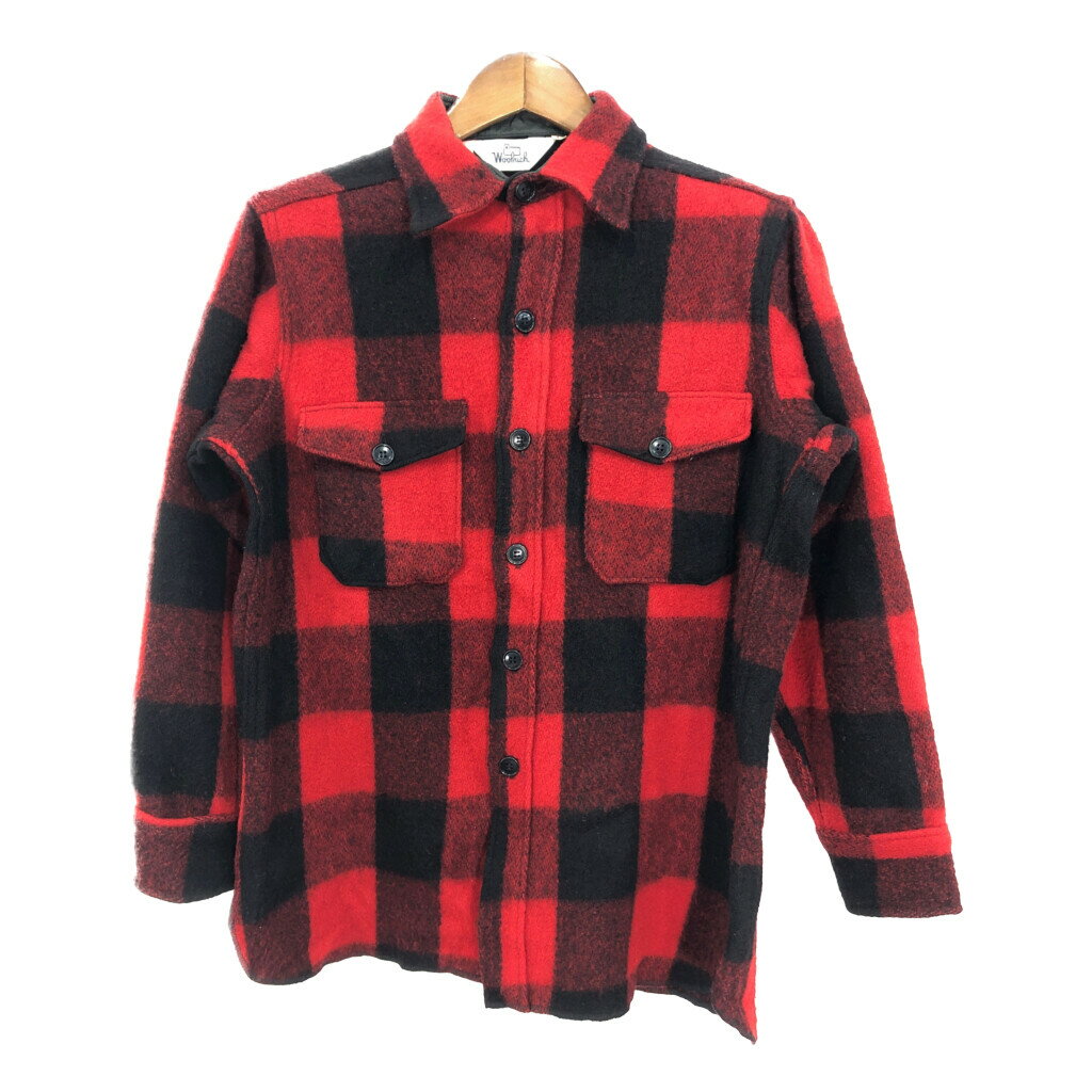 WOOLRICH - XL☆古着 ウールリッチ WOOLRICH 長袖 ウール