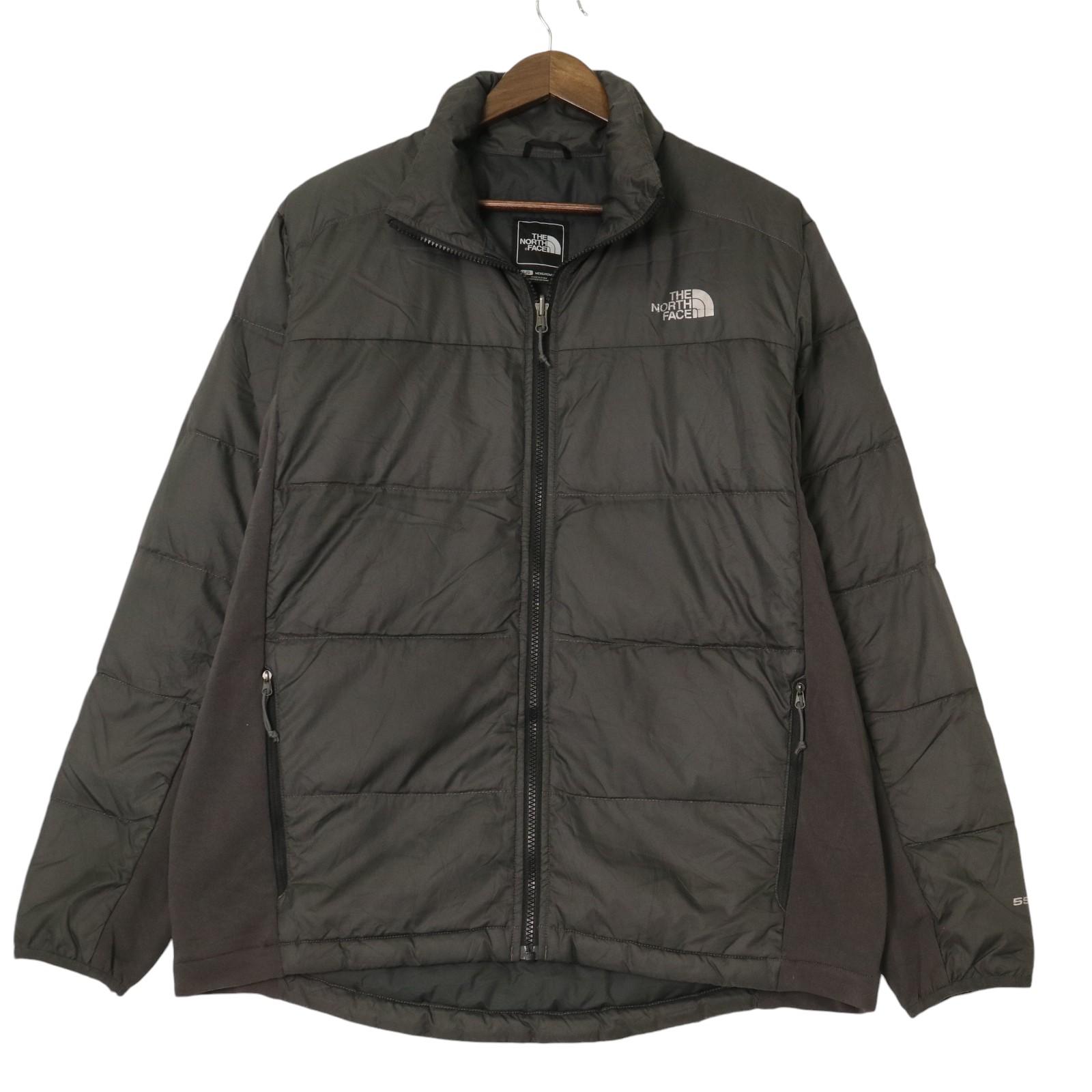 乐天商城 - THE NORTH FACE ノースフェイス ダウンジャケット 550フィルパワー アウトドア ワンポイントロゴ ブラック (メンズ L) 中古 古着 A1822