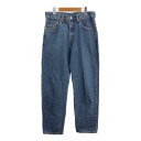 Levi's リーバイス 550 デニムパンツ ブルー (メンズ W33 L32) 中古 古着 S1162(4)