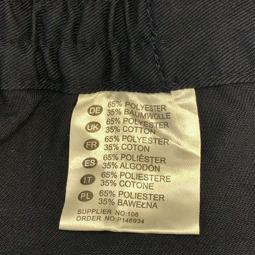 Dickies ディッキーズ ワークパンツ ネイビー (メンズ UK33R) 中古 古着 S1491