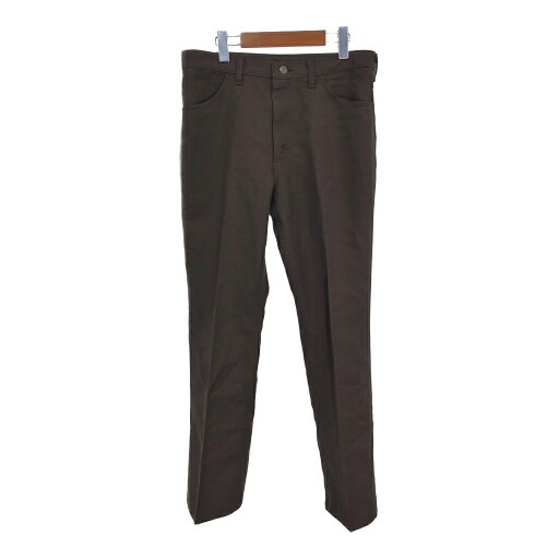 90年代 USA製 Wrangler ラングラー ランチャードレスジーンズ ブラウン (メンズ W34 L31) 中古 古着 S1522 90年代 USA製 Wrangler ラングラー ランチャードレスジーンズ ブラウン (メンズ W34 L31) 中古 古着 S1522