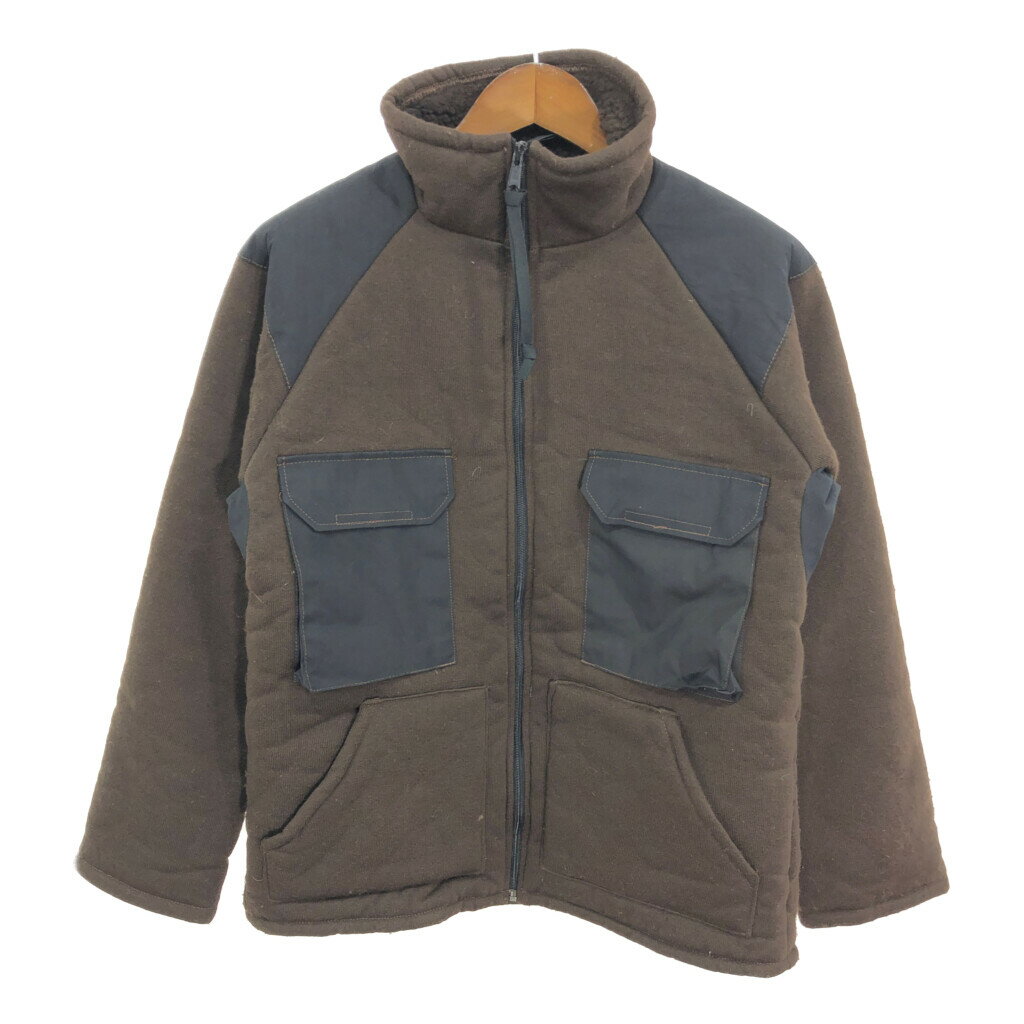 90年代 米軍実物 U.S.ARMY ECWCS GEN1 ベアジャケット ミリタリー ブラウン (メンズ LARGE) 中古 古着 S1539