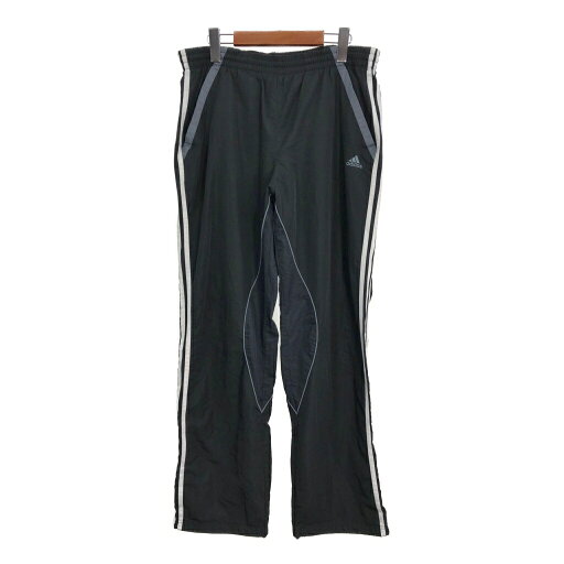 adidas アディダス トラックパンツ スポーツ ブラック (メンズ UK36) 中古 古着 S1598 adidas アディダス トラックパンツ スポーツ ブラック (メンズ UK36) 中古 古着 S1598