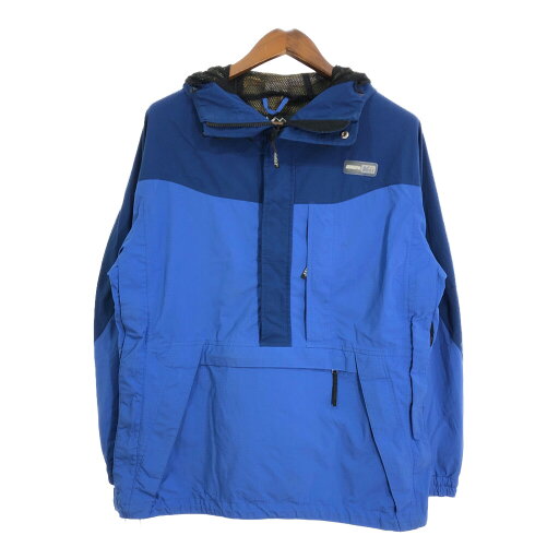 REI アール・イー・アイ アノラックパーカー アウトドア ブルー (ユニセックス M) 中古 古着 S1932 REI アール・イー・アイ アノラックパーカー アウトドア ブルー (ユニセックス M) 中古 古着 S1932