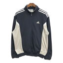 adidas アディダス トラックジャケット スポーツ ブラック (メンズ M) 中古 古着 S1934