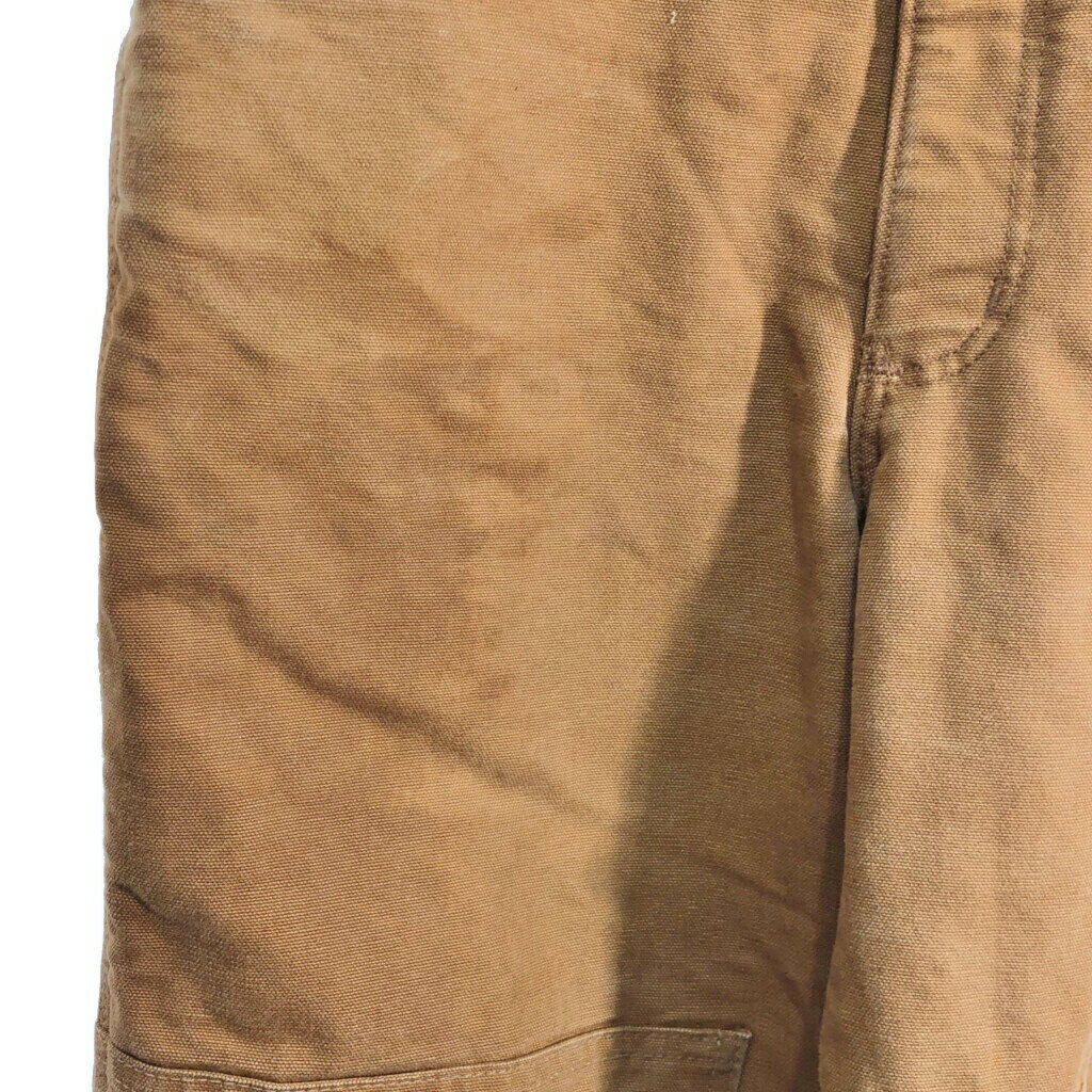 Carhartt カーハート オーバーオール ワーク ライトブラウン(メンズ) 中古 古着 S2070