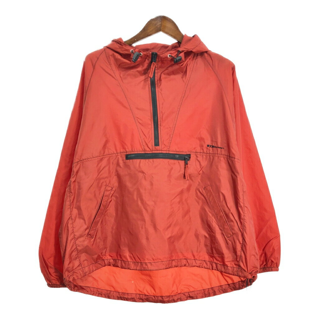 00年代 OLD NAVY オールドネイビー パッカブル アノラックパーカージャケット レッド (メンズ L) 中古 古着 S2267