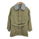 チェコ軍 M-85 フィールドコート ユーロ ミリタリー オリーブ (メンズ XL相当) 中古 古着 S2311(4)