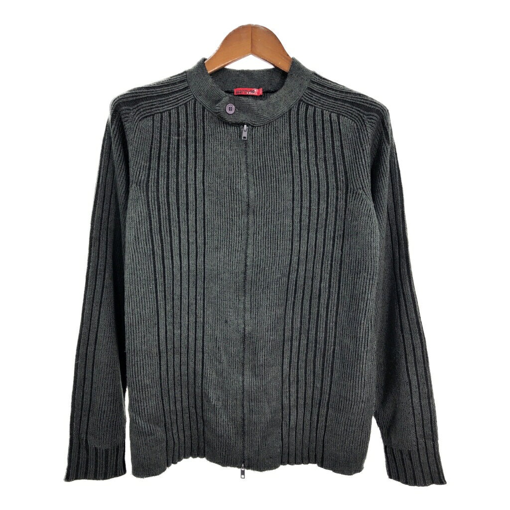樂天商城 - warming ドライバーズニットセーター グレー (メンズ 42/44) 中古 古着 S2560
