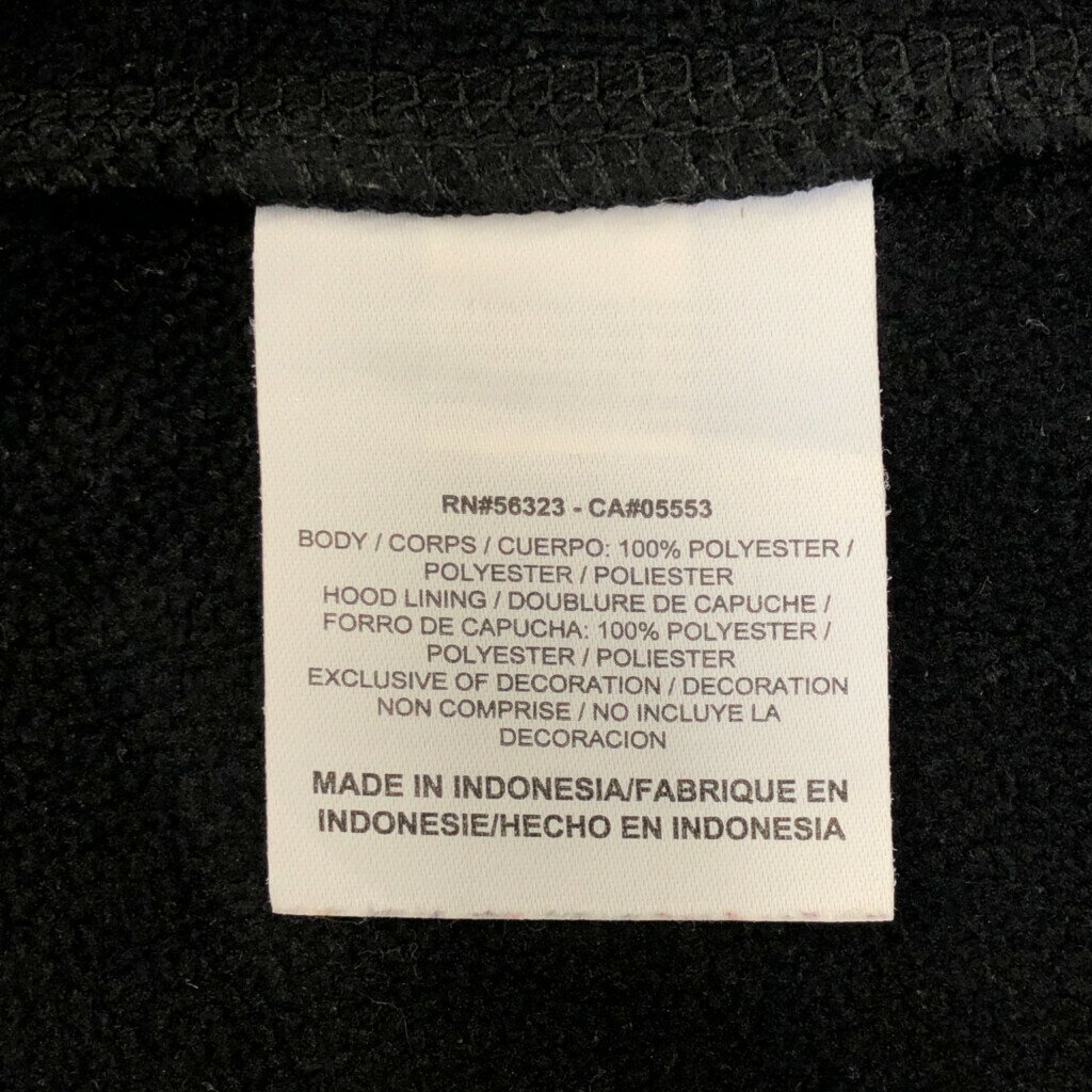 NIKE ナイキ フルジップ パーカー スポーツ ブラック (メンズ L) 中古 古着 S2672
