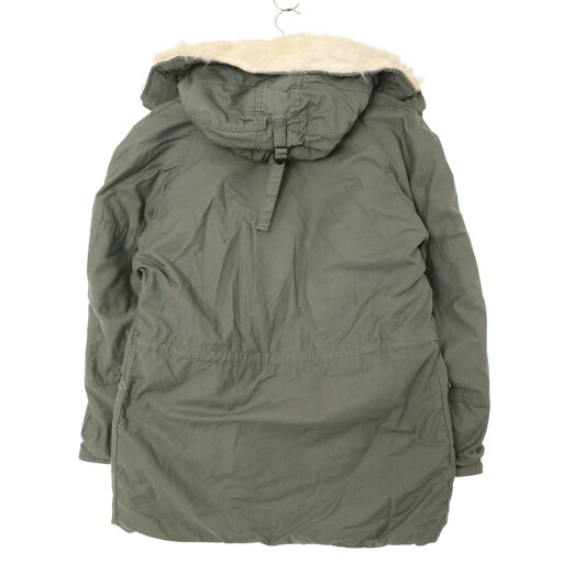 80年代 米軍実物 U.S.AIRFORCE N-3B フライトジャケット ミリタリー セージグリーン (メンズ SMALL) 中古 古着 A2238