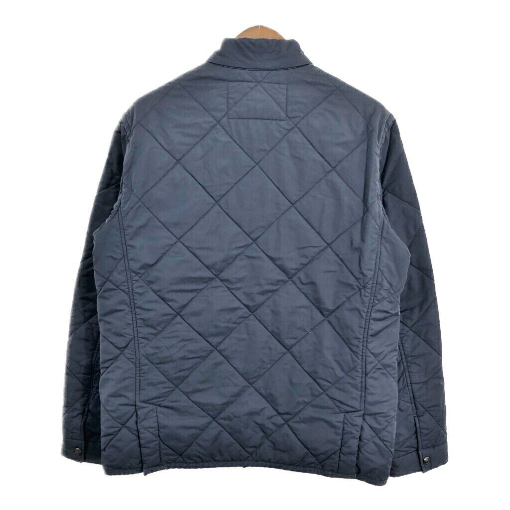 J.CREW ジェイクルー キルティング 中綿ジャケット PRIMALOFT ネイビー (メンズ L) 中古 古着 S2889