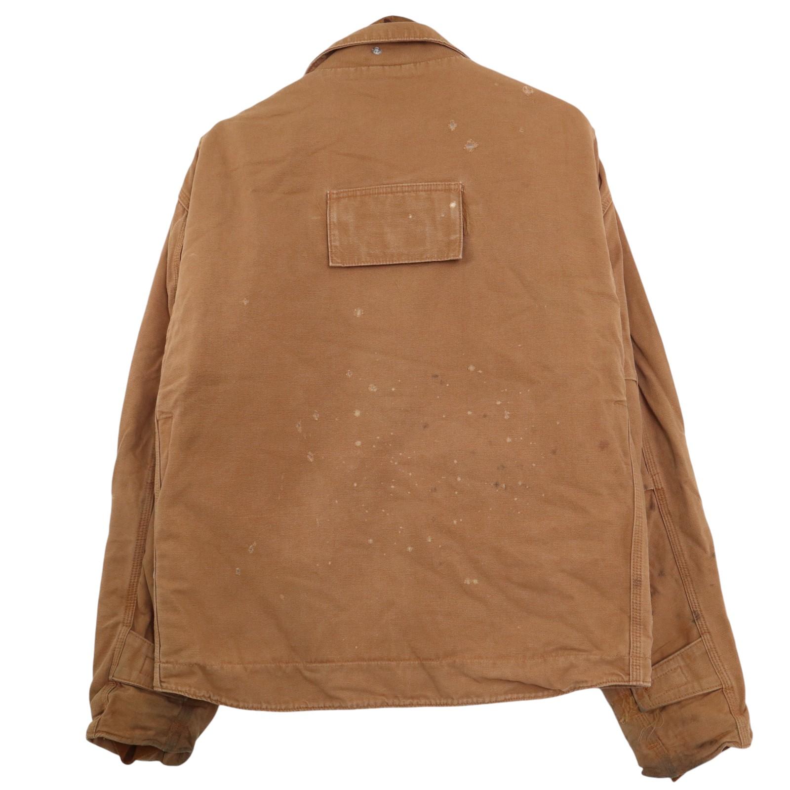 Carhartt FR カーハート トラディショナルジャケット ワーク ライトブラウン (メンズ M) 中古 古着 A2306