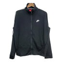NIKE ナイキ トラックジャケット スポーツ ブラック (メンズ L) 中古 古着 S3021