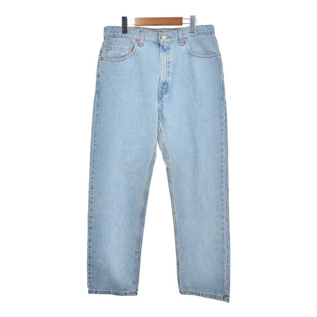 90年代 Levi's リーバイス 505 デニムパンツ ブルー (メンズ W34 L30) 中古 古着 S3081