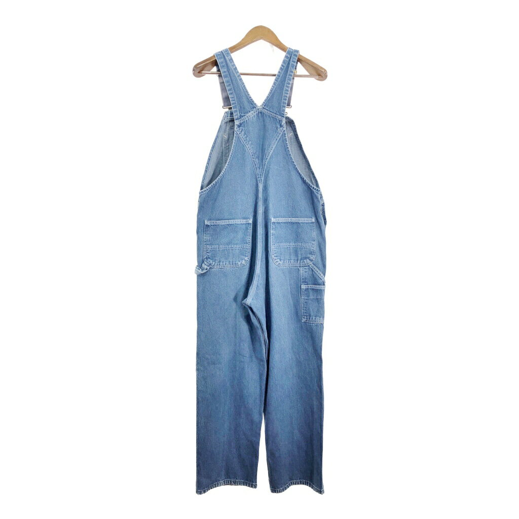Carhartt カーハート オーバーオール デニム ブルー (メンズ W38 L30相当) 中古 古着 S3092