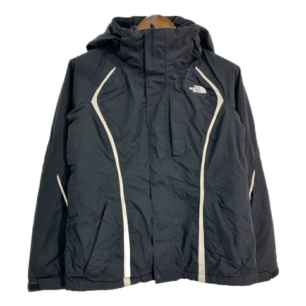 THE NORTH FACE ノースフェイス HYVENT マウンテンパーカー アウトドア ブラック (レディース M) 中古 古着 S3214