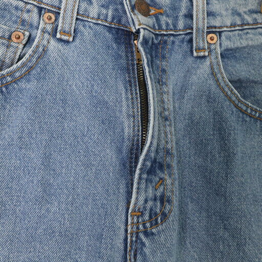 90年代 USA製 Levi's リーバイス 550 デニムパンツ ブルー (メンズ W32 L32) 中古 古着 A2311