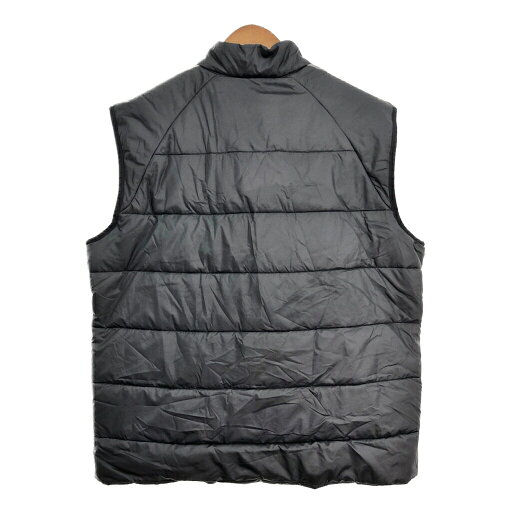 PUMA プーマ 中綿ベスト スポーツ ブラック (メンズ XL) 中古 古着 S3239