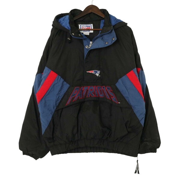 YAMAHISA USEDCLOTHINGSHOPのSTARTER スターター NFL ニューイングランド・ペイトリオッツ スタジアムジャケット プロチーム アメフト (メンズ L) 中古 古着 A2363|詳細画像