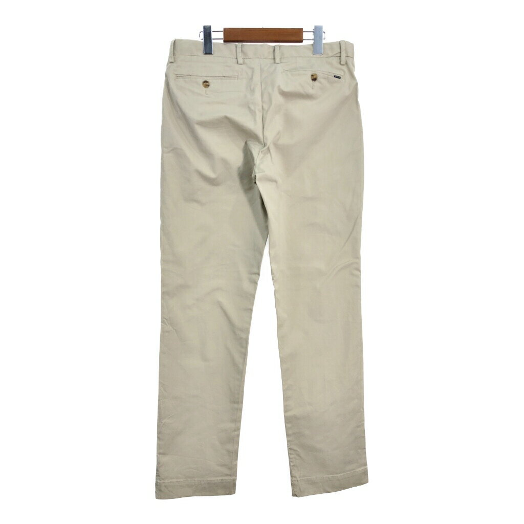 Polo by Ralph Lauren ポロ ラルフローレン チノパンツ ポロチノ ベージュ (メンズ W32 L32) 中古 古着 S3429