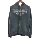COASTAL CLASSICS フルジップ サーマルパーカー 大きいサイズ ブラック (メンズ 2XL) 中古 古着 S3553(4)