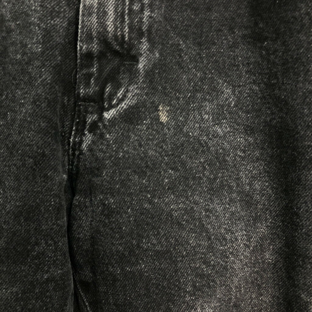 RUSTLER ラスラー デニムパンツ ブラック (メンズ W33 L30) 中古 古着 S3570