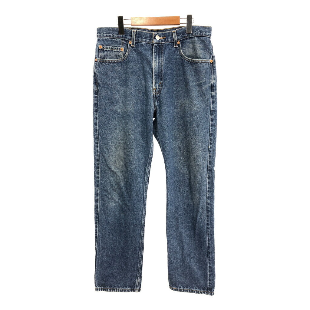 00年代 Levi's リーバイス 505 デニムパンツ ブルー (メンズ W35 L32) 中古 古着 S3927