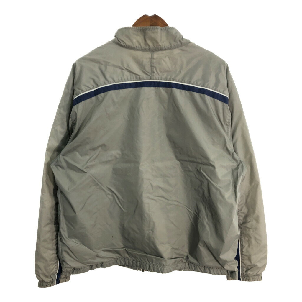 00年代 NIKE ナイキ ナイロンジャケット スポーツ グレー (メンズ XL) 中古 古着 S4112