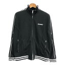 Reebok リーボック トラックジャケット スポーツ ブラック (メンズ M) 中古 古着 S4418