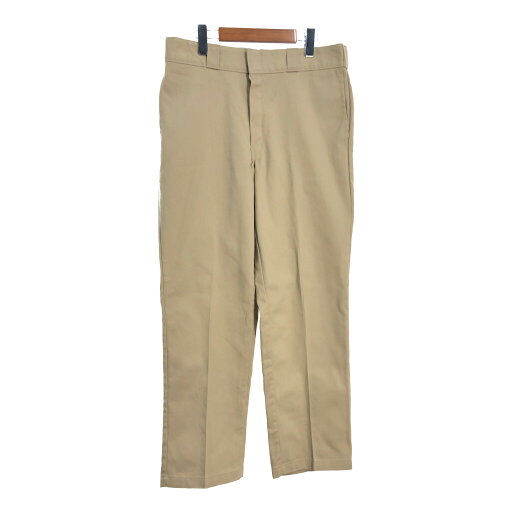 Dickies ディッキーズ 874 ワークパンツ ベージュ (メンズ W34 L32) 中古 古着 S4421 Dickies ディッキーズ 874 ワークパンツ ベージュ (メンズ W34 L32) 中古 古着 S4421