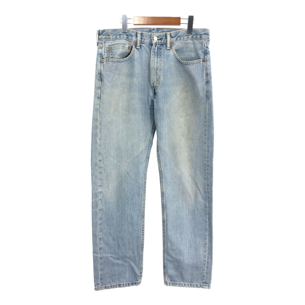 Levi's リーバイス 505 デニムパンツ ブルー (メンズ W34 L32) 中古 古着 S4485