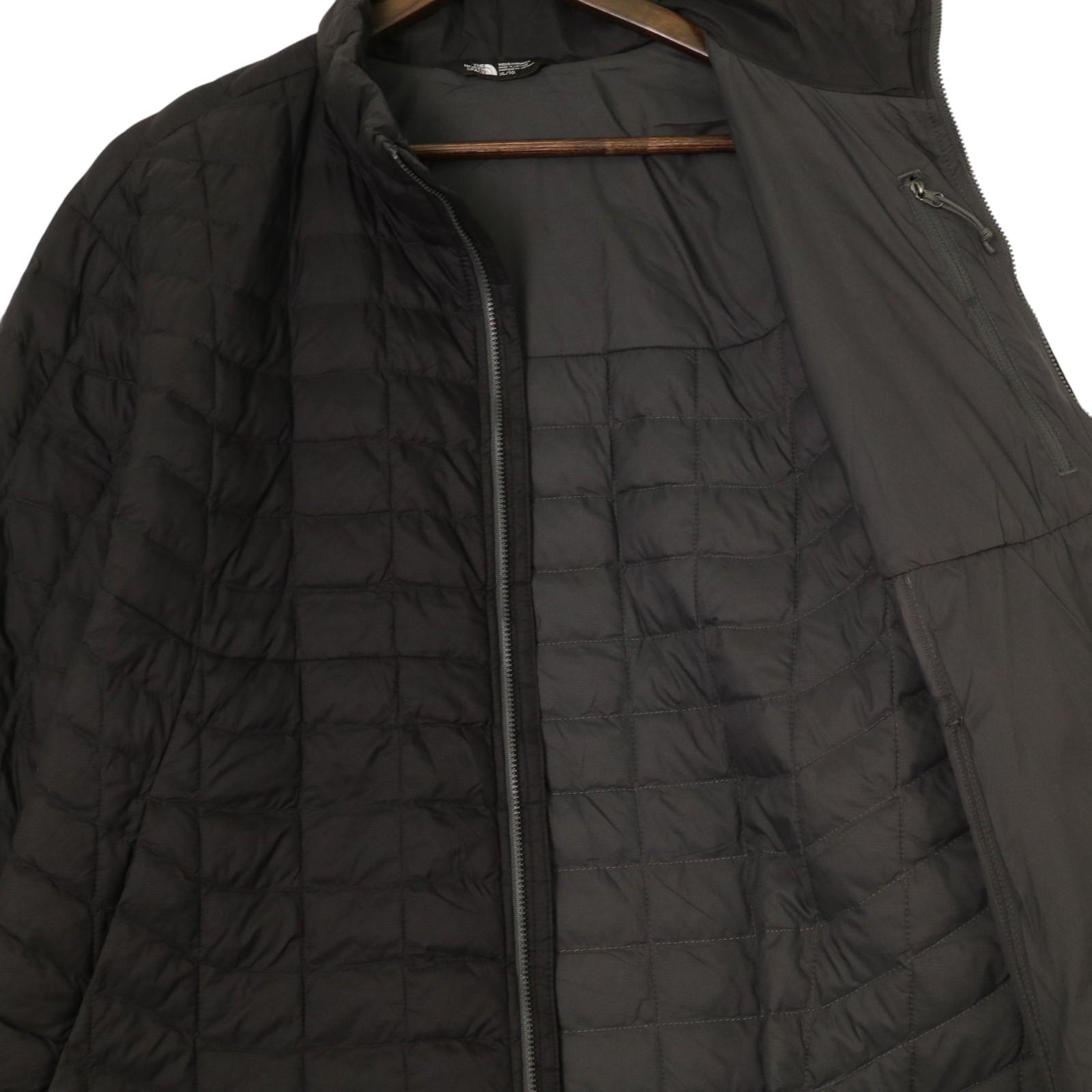THE NORTH FACE ノースフェイス THERMO BALL サーモボール 中綿 ナイロン ジャケット アウトドア ブラック (メンズ XL) 中古 古着 A2593