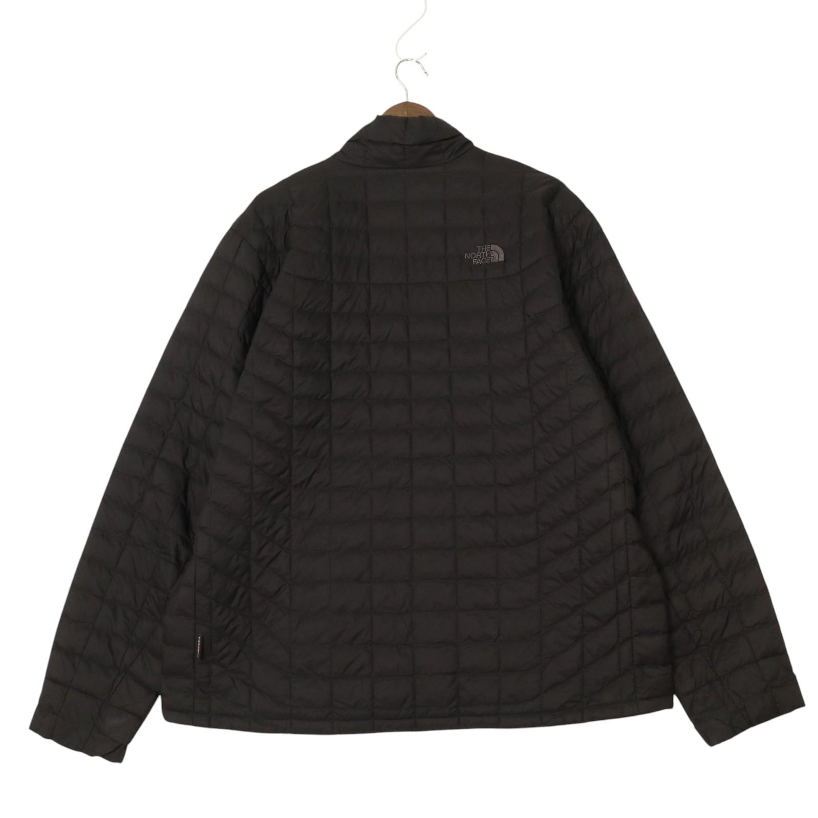 THE NORTH FACE ノースフェイス THERMO BALL サーモボール 中綿 ナイロン ジャケット アウトドア ブラック (メンズ XL) 中古 古着 A2593