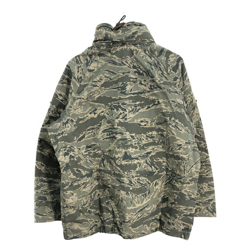 00年代 米軍実物 U.S.AIRFORCE APECS GORETEXパーカージャケット ミリタリー ABUカモ (メンズ LARGE REGULAR) 中古 古着 S4699