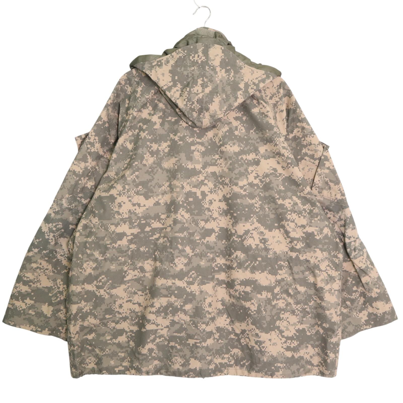 00年代 米軍実物 U.S.ARMY ECWCS GEN2 GORE-TEX パーカー デジタルカモ セージグリーン (メンズ XX-LARGE REGULAR) 中古 古着 A2692