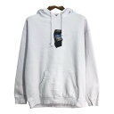 HUF ハフ スウェット ストリートファイター スウェット パーカー キャラクター ホワイト (メンズ L) 中古 古着 S5254(4)