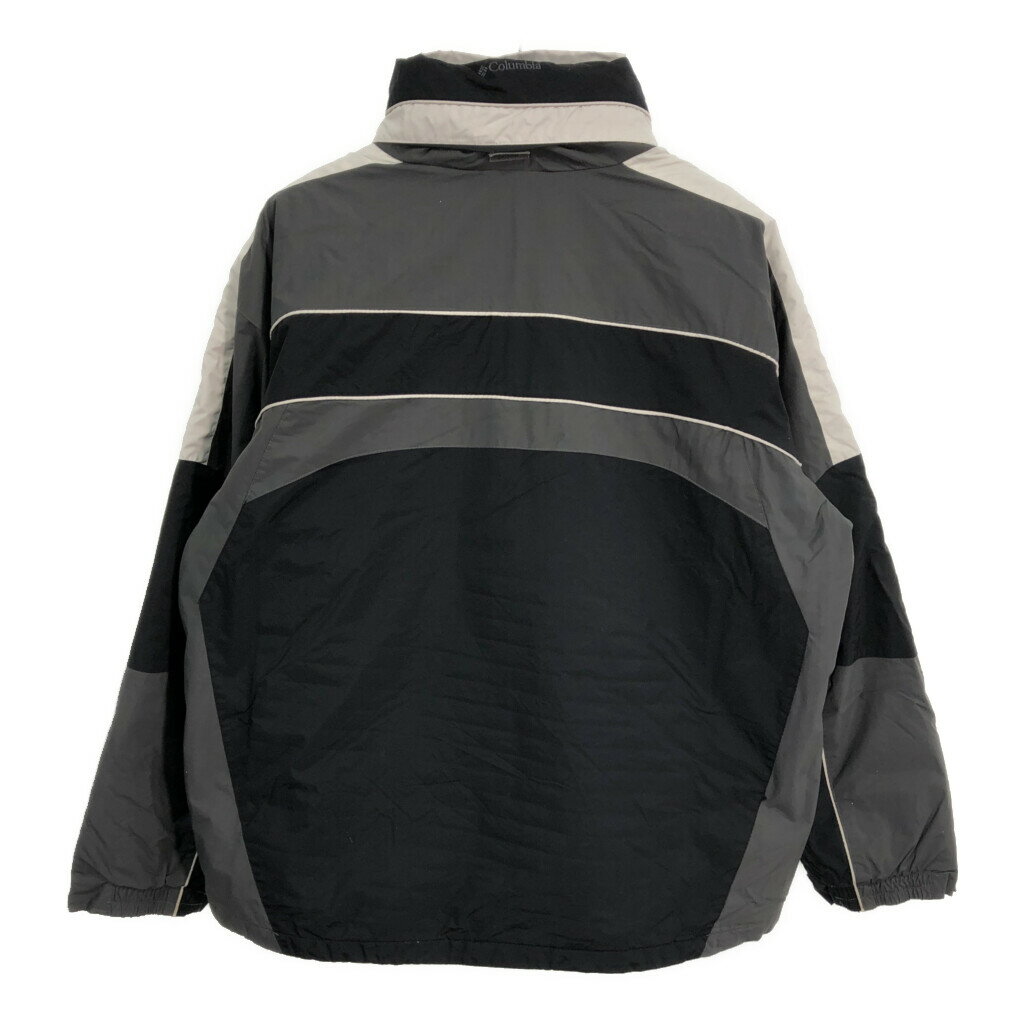 Columbia コロンビア 中綿 ナイロン マウンテンパーカー アウトドア ブラック (メンズ XL) 中古 古着 S5310