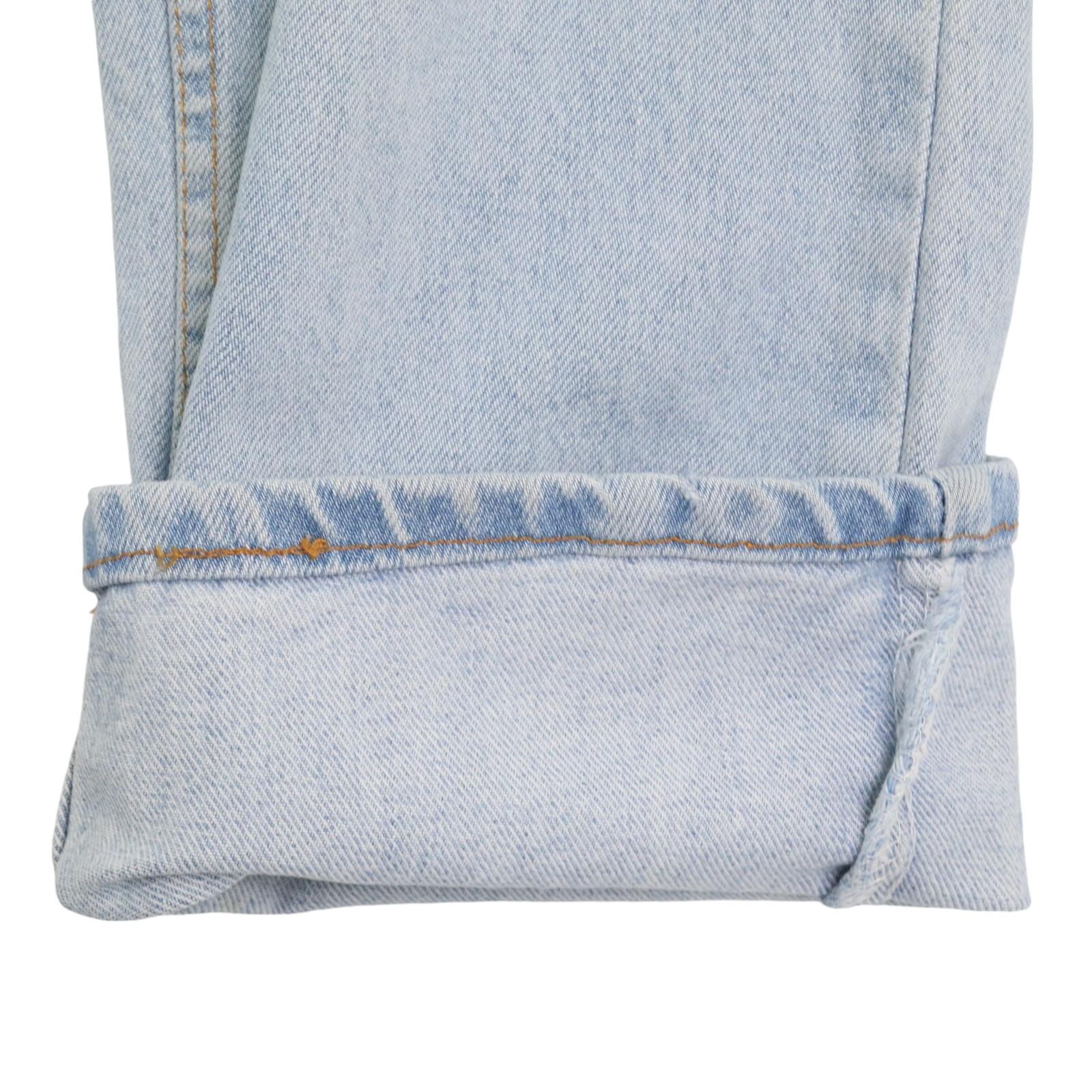 00年代 USA製 Levi's リーバイス 505 デニムパンツ ブルー (メンズ W34 L34) 中古 古着 A2734