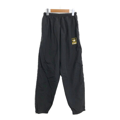 米軍実物 U.S.ARMY APFU トレーニングパンツ ミリタリー ブラック (ユニセックス MEDIUM REGULAR) 中古 古着 S5589 米軍実物 U.S.ARMY APFU トレーニングパンツ ミリタリー ブラック (ユニセックス MEDIUM REGULAR) 中古 古着 S5589