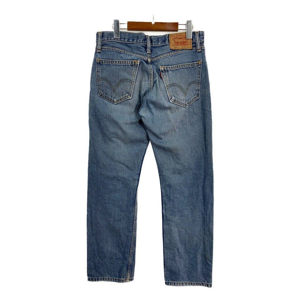 Levi's リーバイス 505 デニムパンツ ブルー (メンズ W30 L30) 中古 古着 S5751