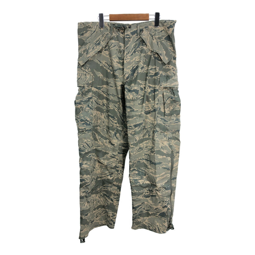 00年代 米軍実物 U.S.AIRFORCE APECS GORETEX パンツ ミリタリー ABUカモ (メンズ MEDIUM REGULAR) 中古 古着 S5763