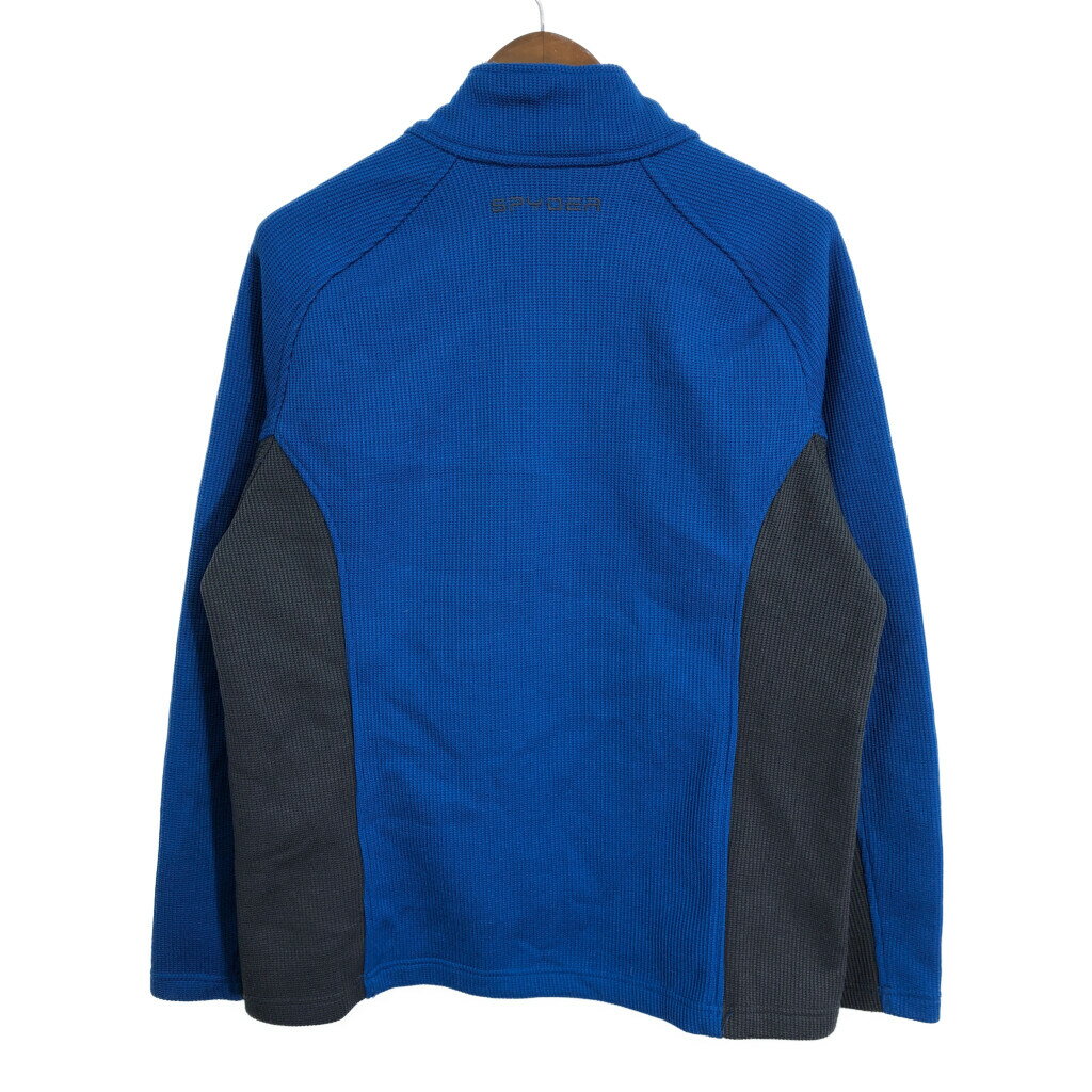 SPYDER スパイダー コアセーター フリースジャケット アウトドア ブルー (メンズ L) 中古 古着 S6042