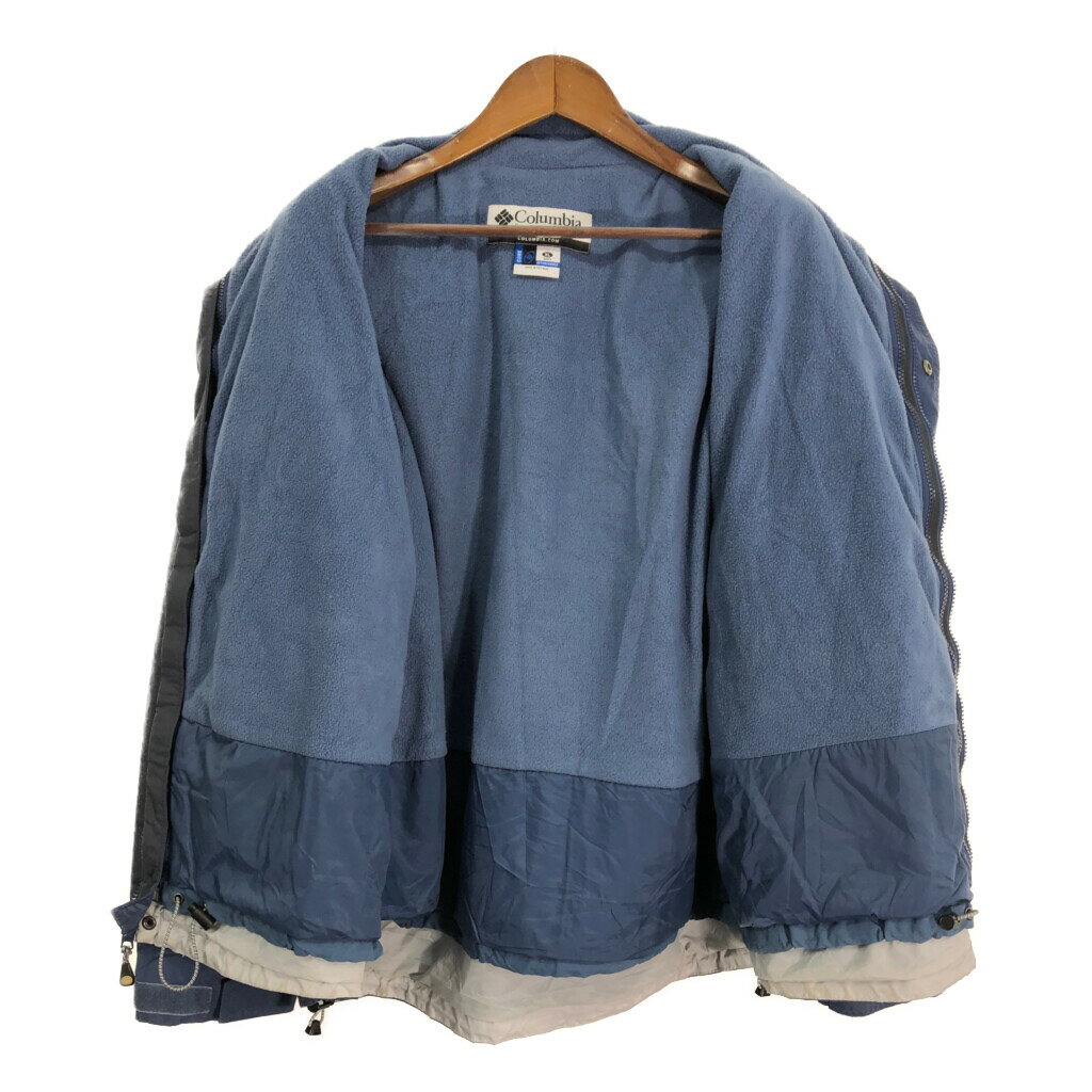 Columbia コロンビア マウンテンパーカー アウトドア ライトブルー (メンズ XL) 中古 古着 S6127